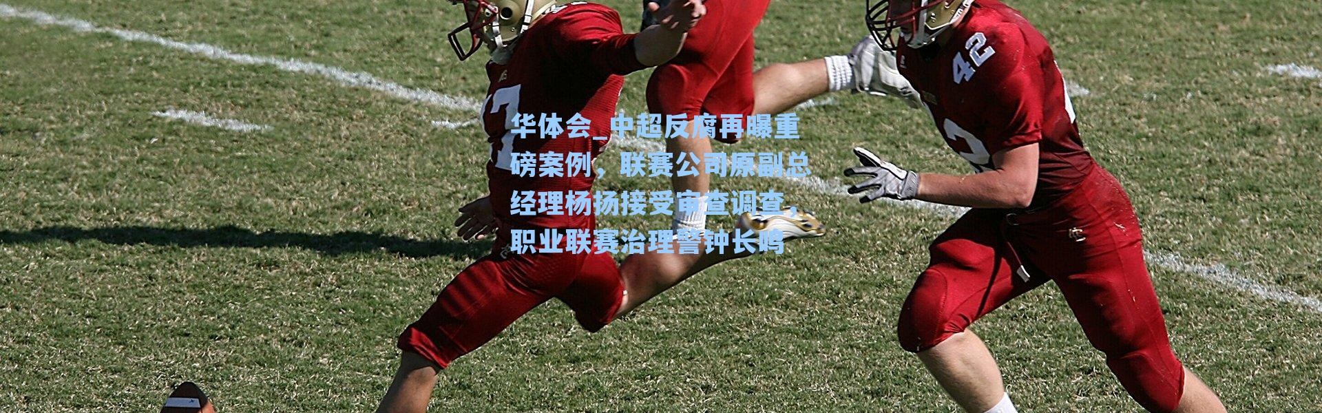 华体会_中超反腐再曝重磅案例，联赛公司原副总经理杨扬接受审查调查，职业联赛治理警钟长鸣