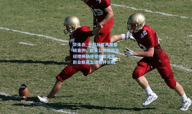 华体会_中超反腐再曝重磅案例，联赛公司原副总经理杨扬接受审查调查，职业联赛治理警钟长鸣